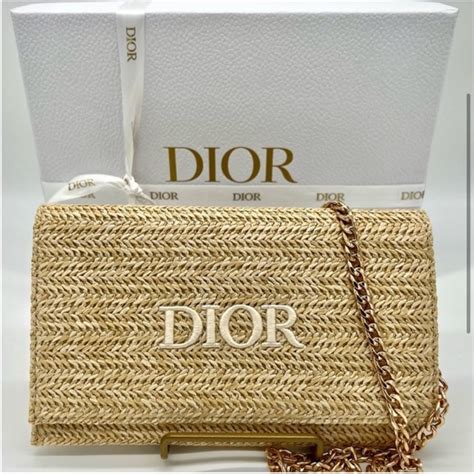 dior raffia makeup bag|dior raffia bag.